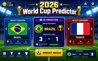 2026 World Cup football prediction game