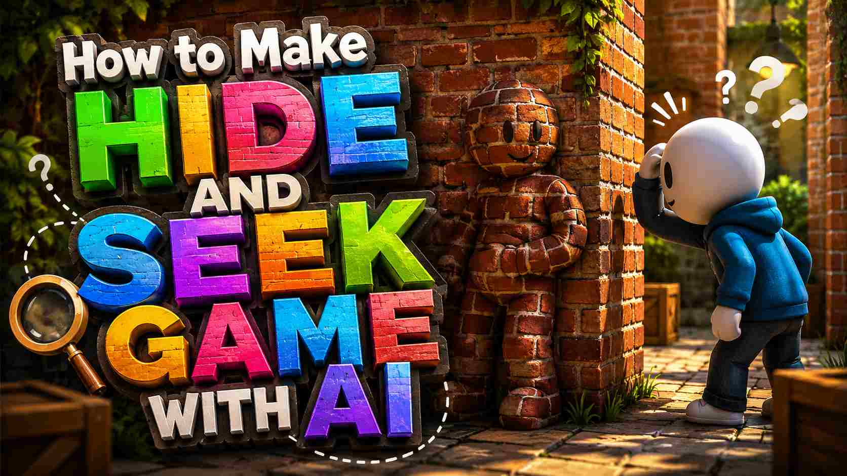 How to Make a Hide and Seek Game With AI: Rules, Prompts, and Game Ideas