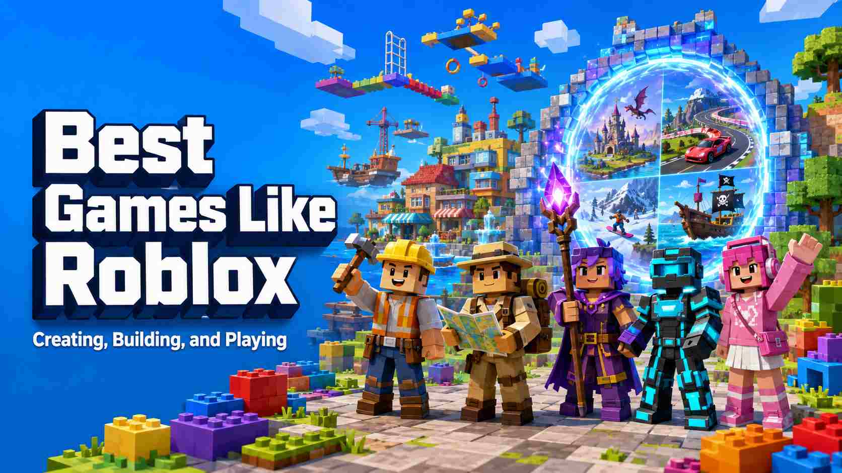 13 Best Games Like Roblox for Creating, Building, and Playing