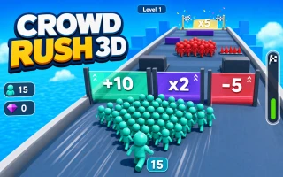 Crowd rush 3d