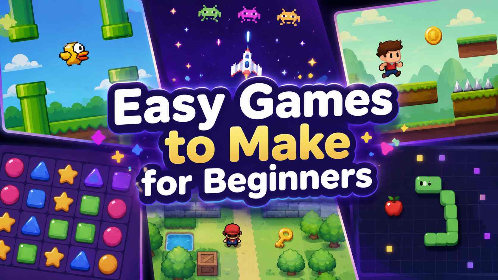 easy games to make for beginners