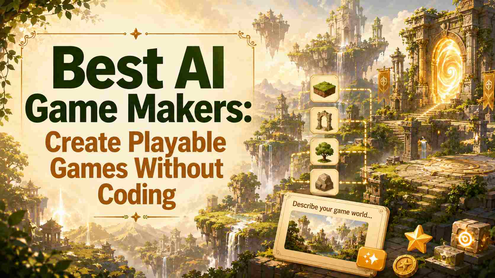 8 Best AI Game Makers: Create Playable Games Without Coding
