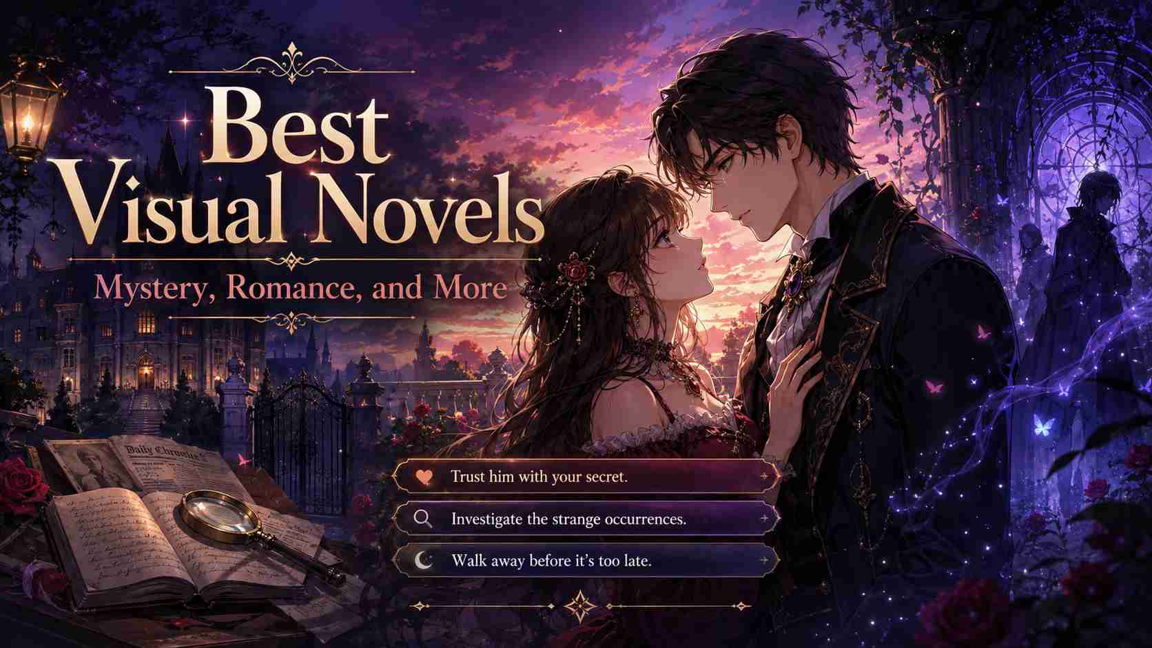 12 Best Visual Novels for Mystery, Romance, and More