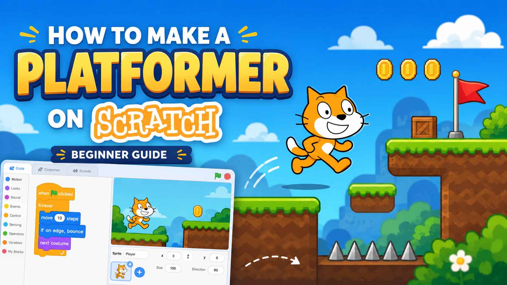 How to Make a Platformer on Scratch: Beginner Guide