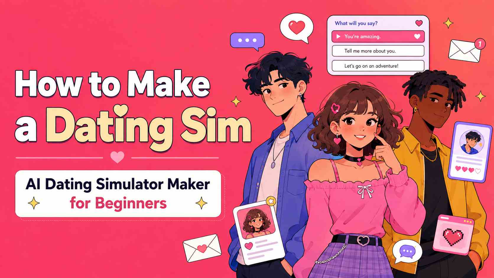 How to Make a Dating Sim: AI Dating Simulator Maker for Beginners