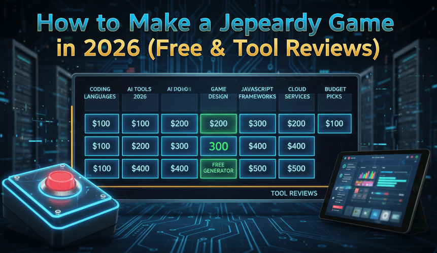 How to Make a Jeopardy Game in 2026 (Free & Tool Reviews)