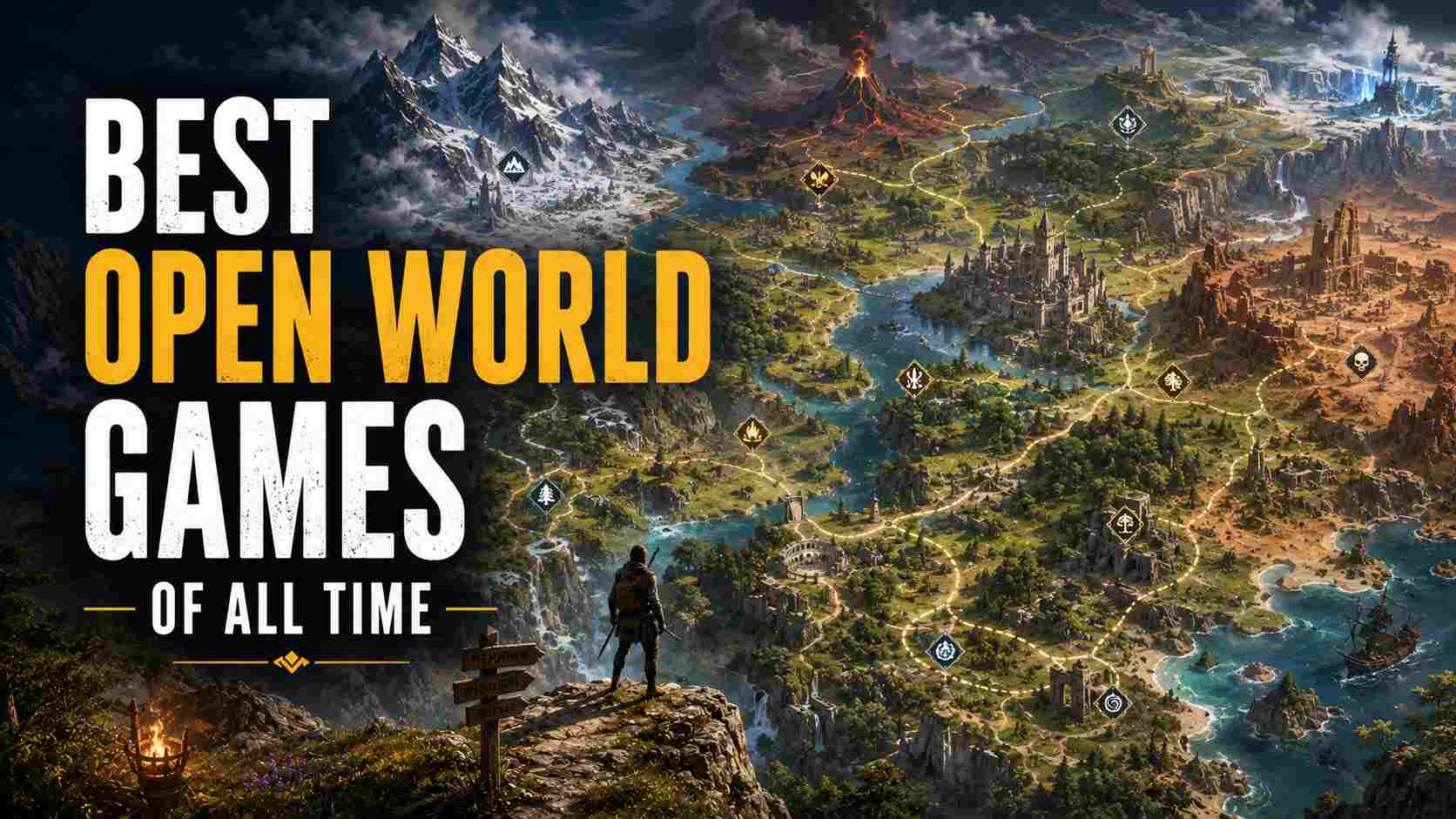 Best Open World Games of All Time: 12 Worlds Worth Exploring