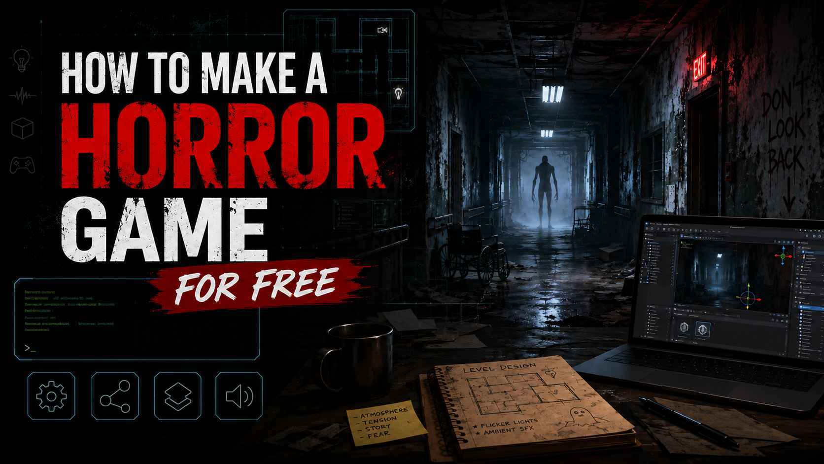 How to Make a Horror Game for Free Without Coding