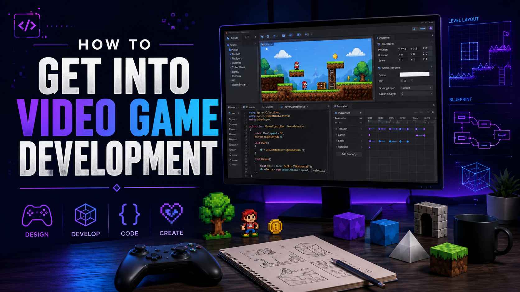 How to Get Into Video Game Development in 2026