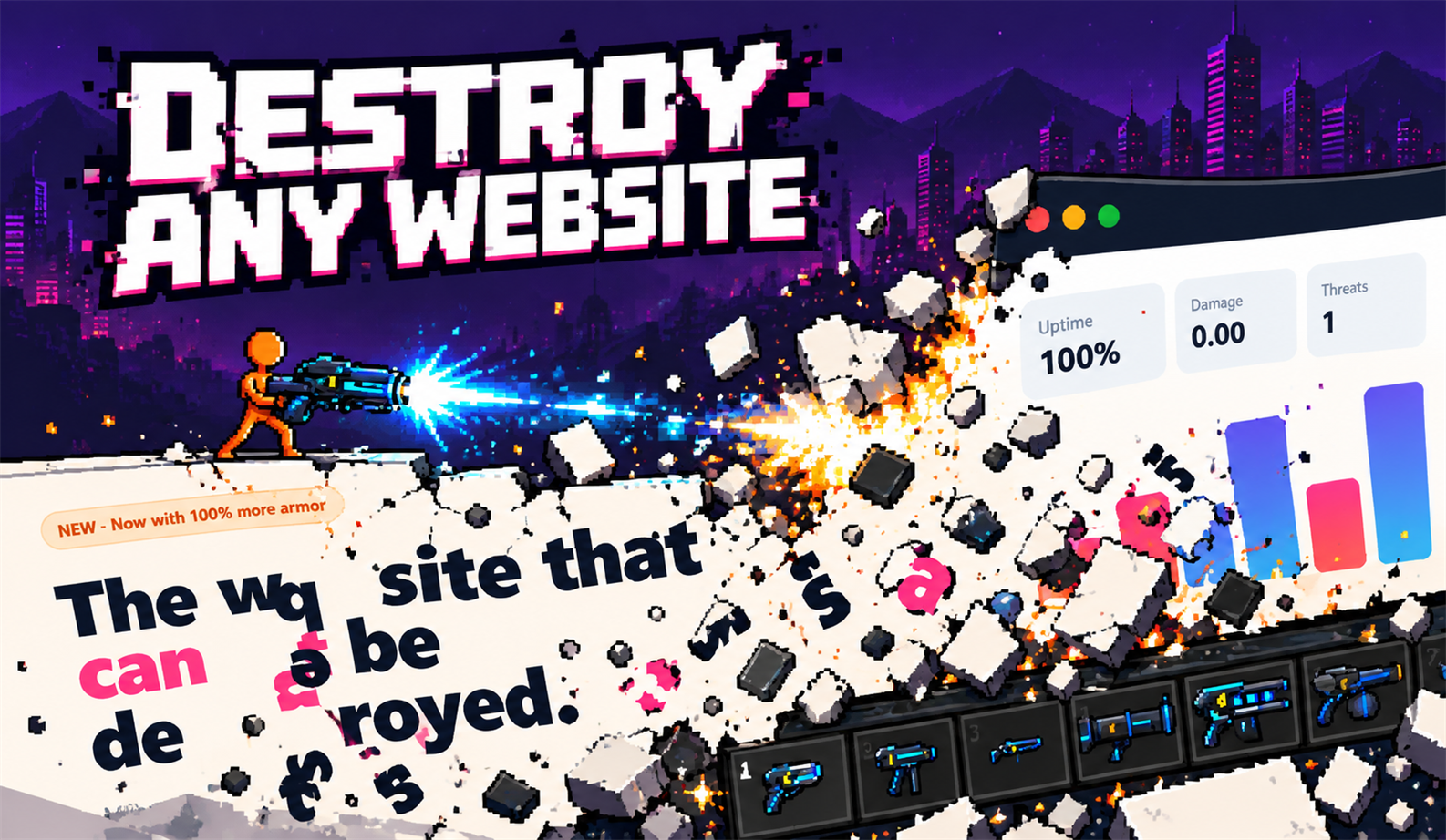 Destroy AnyWebsite