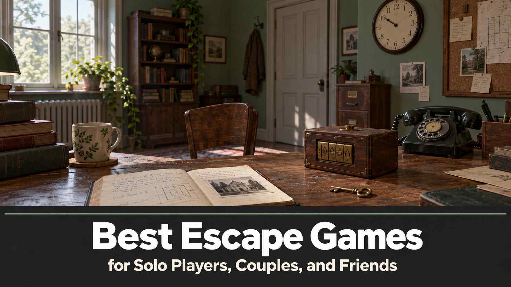 10 Best Escape Games for Solo Players, Couples, and Friends