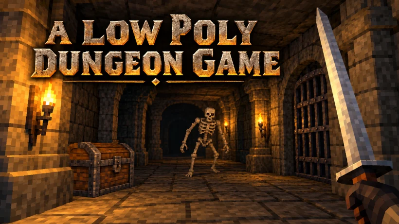 A Low Poly Dungeon Game