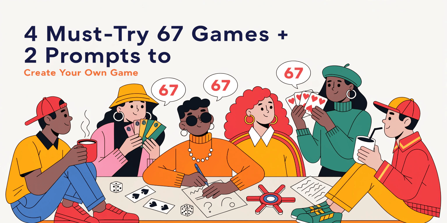 4 Must-Try 67 Games + 2 Prompts to Create Your Own Game