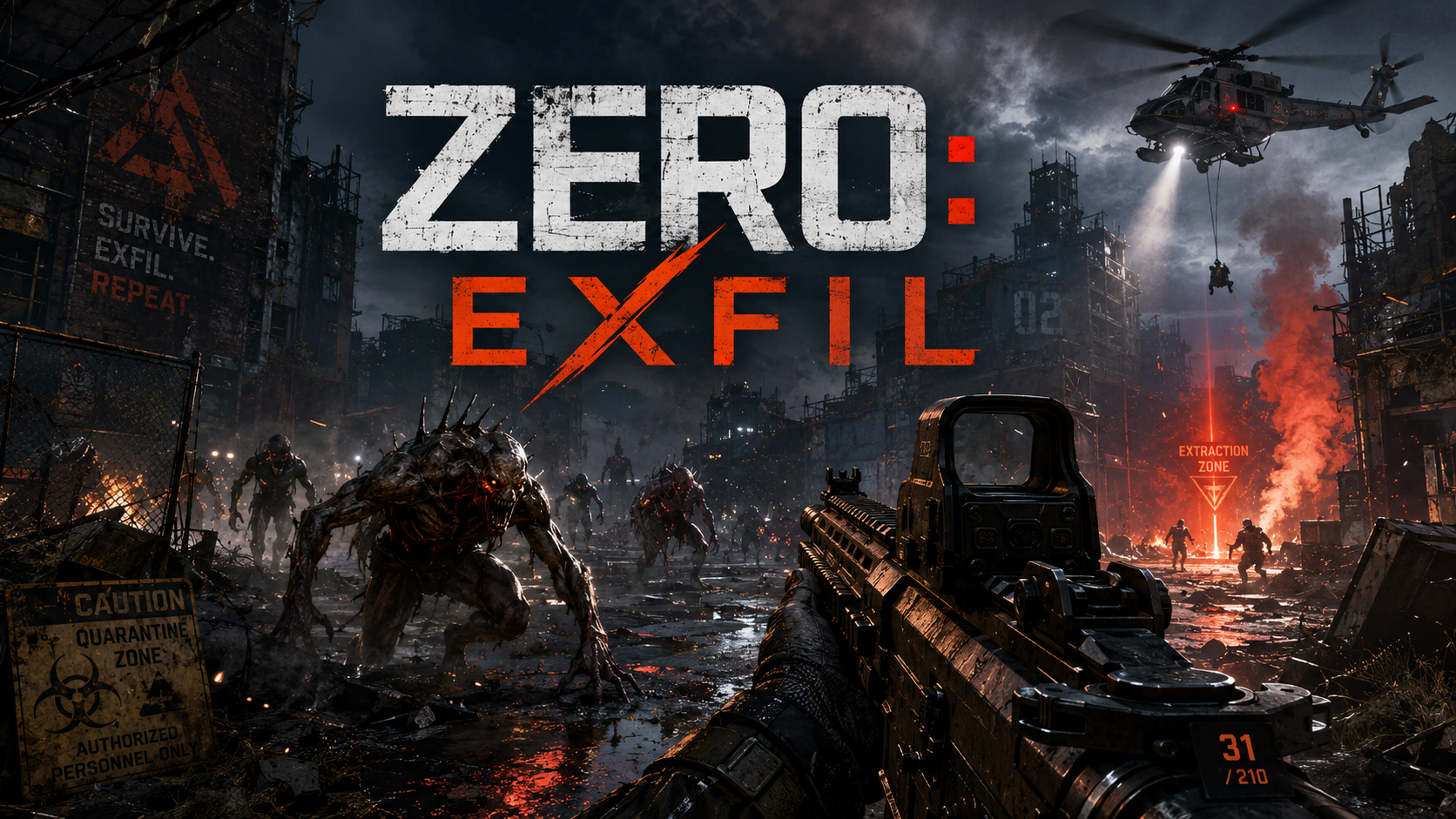 Zero: Exfil 3D game made with SoonLab