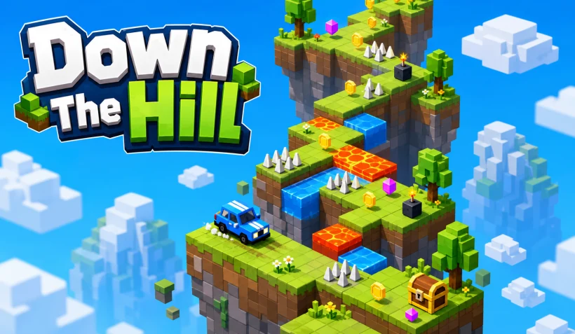 Down the hill cover