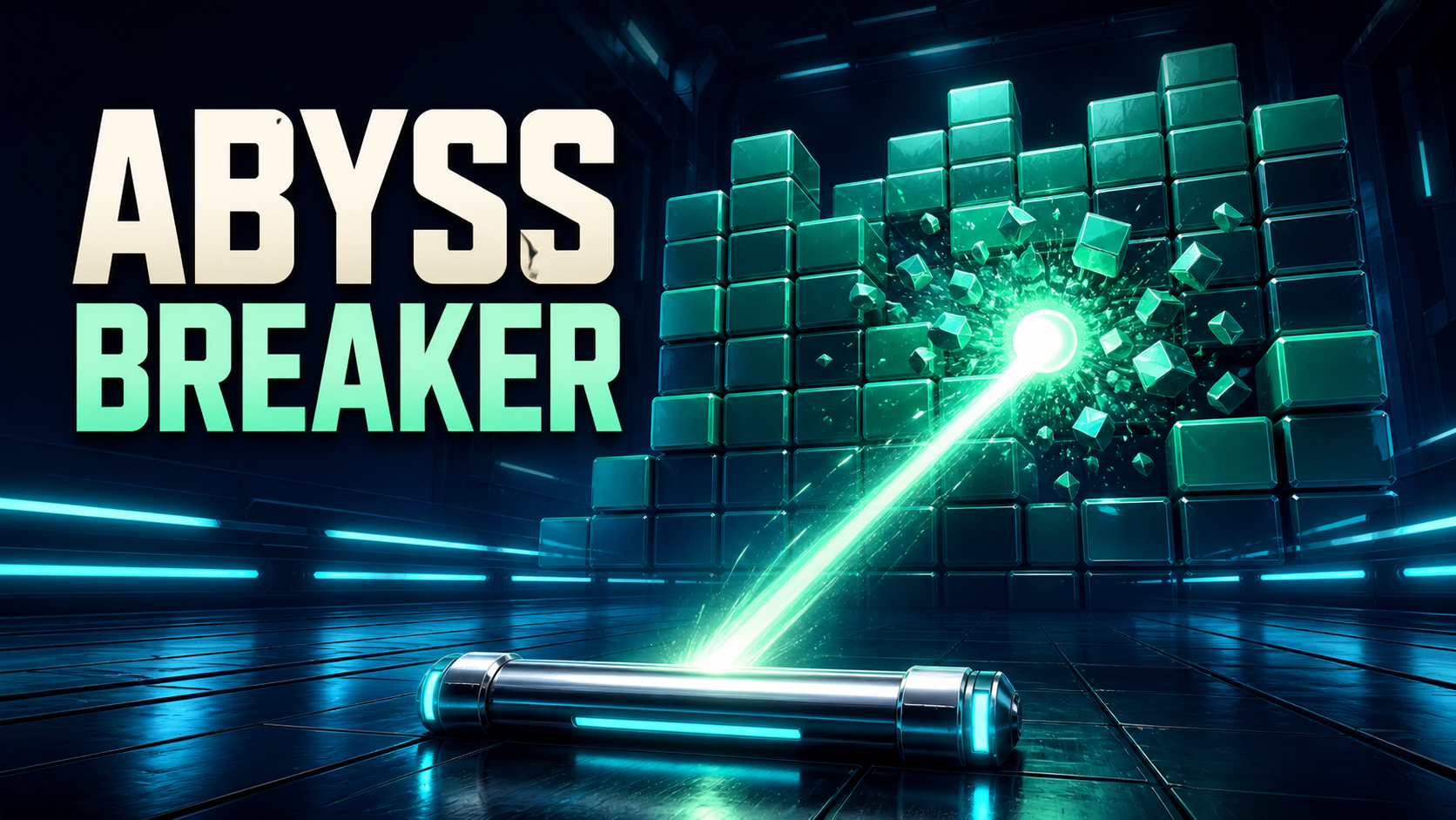 Abyss Breaker 3D neon brick-breaking action game