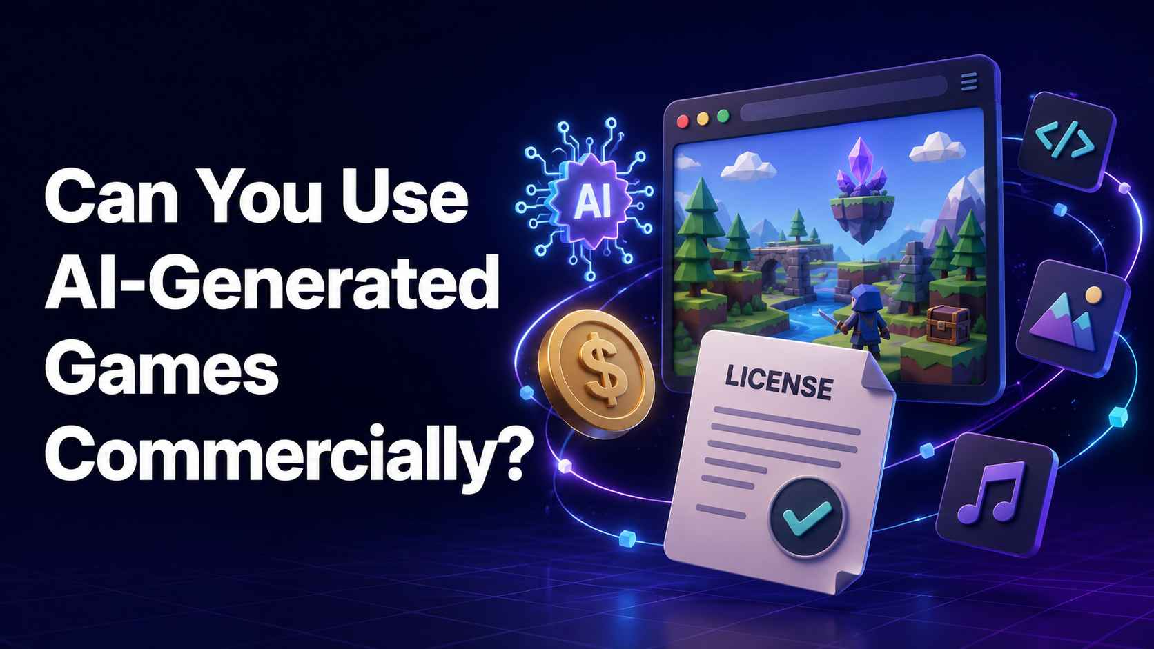 Can You Use AI-Generated Games Commercially?