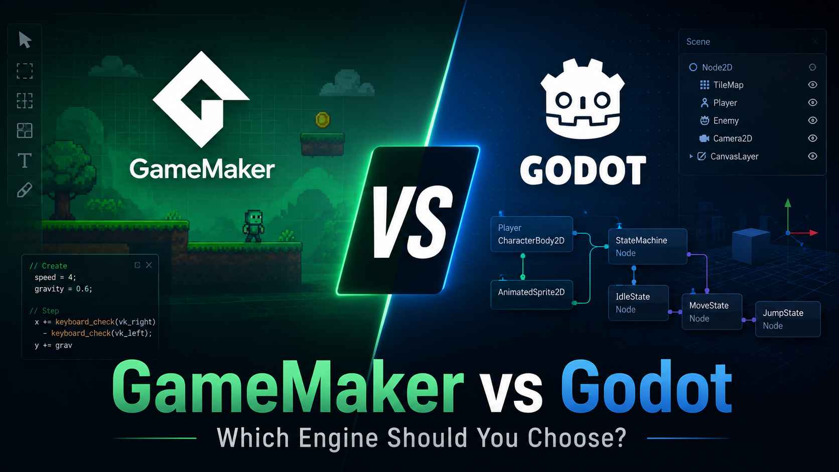 GameMaker vs Godot: Which Engine Should You Choose?