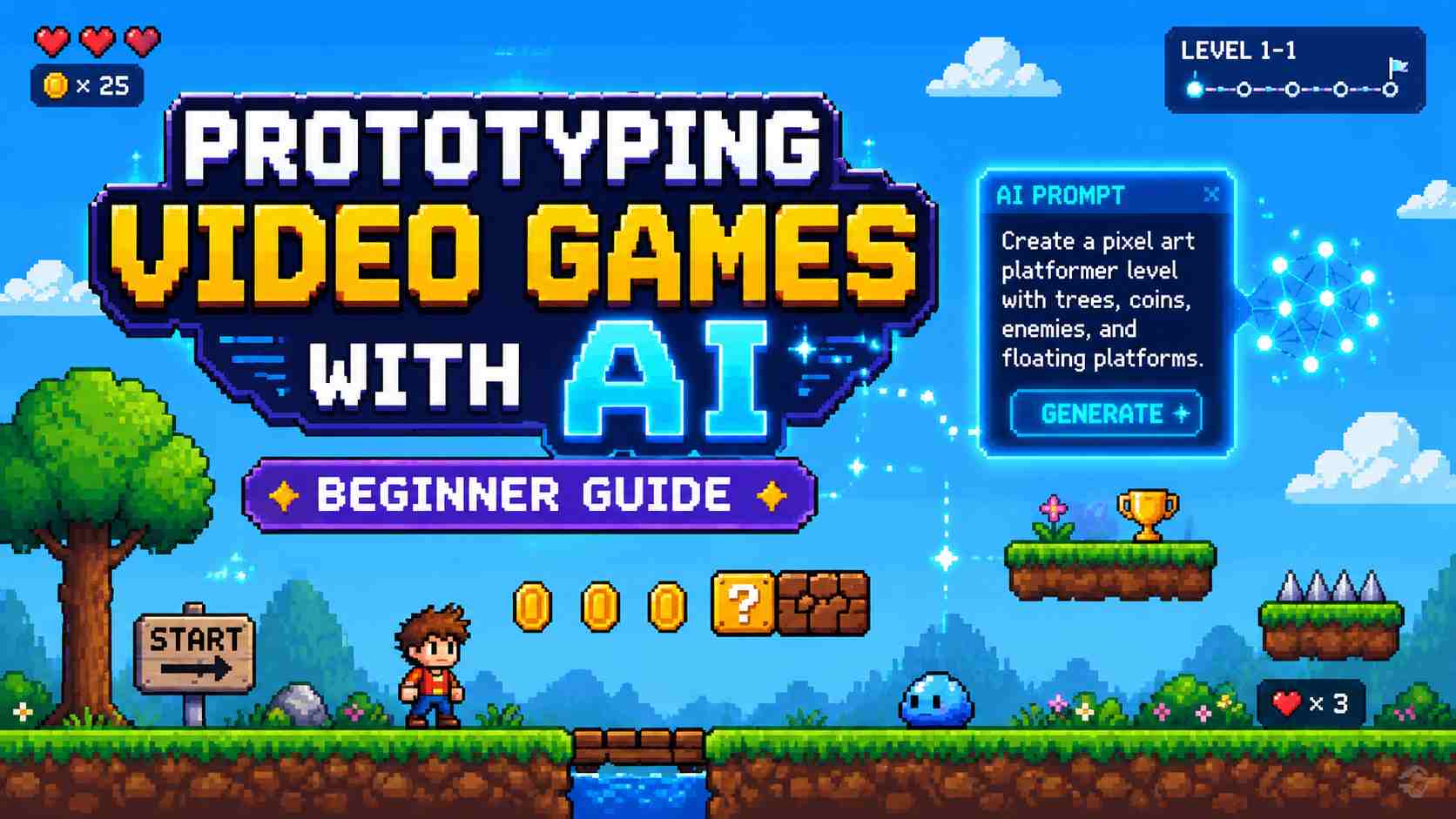 Prototyping Video Games With AI: How to Build a Playable Game Prototype