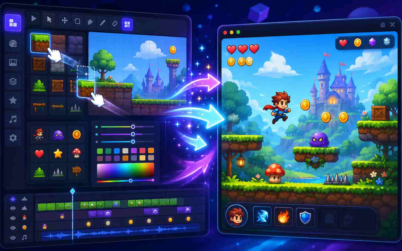 Play, Edit, and Test Your Game Online