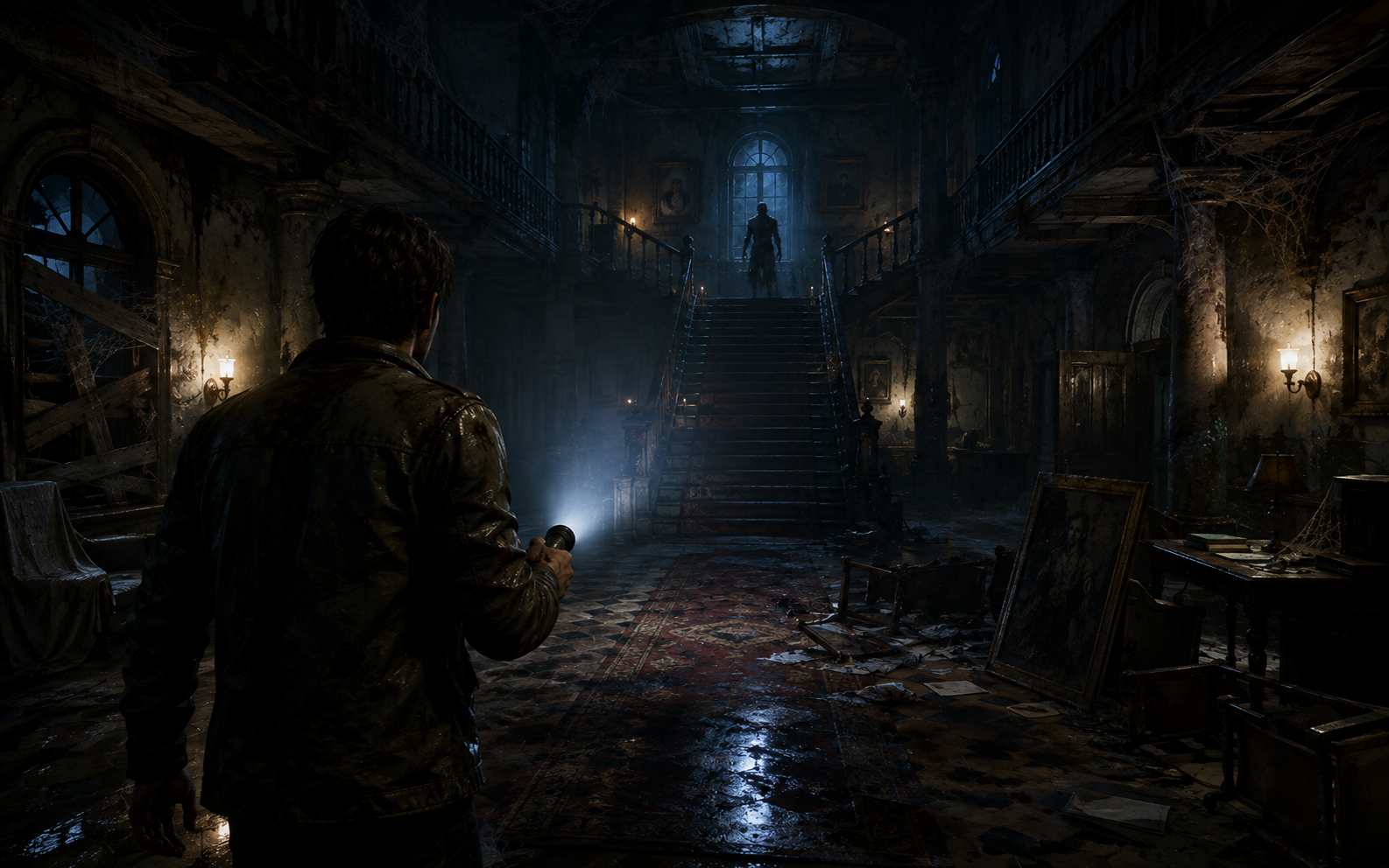 Create an atmospheric 3D horror game