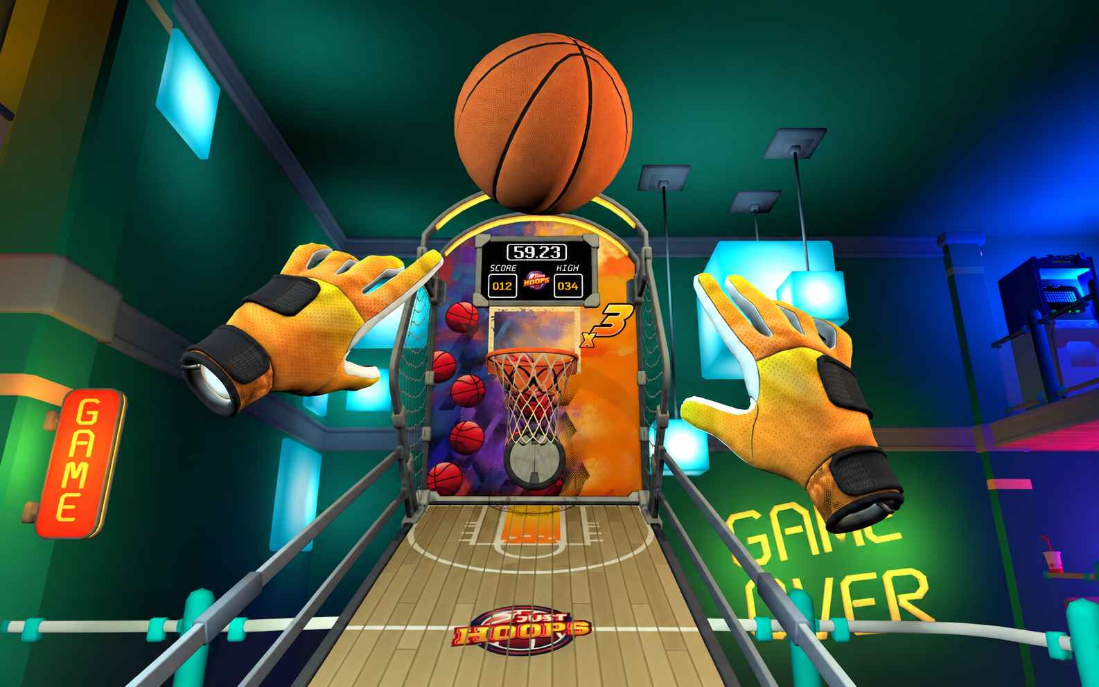 create arcade basketball game with SoonLab