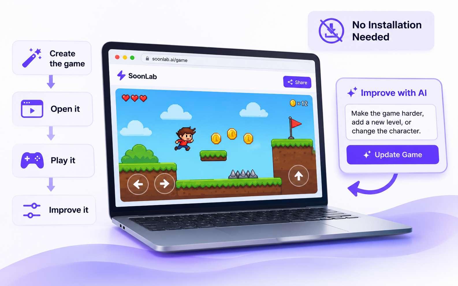 Create and play in your browser