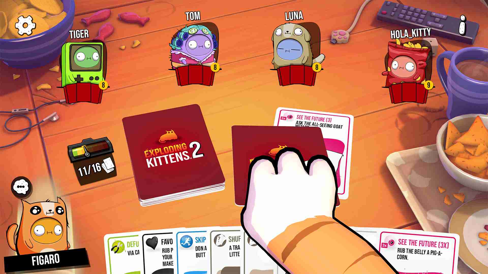 Kittens Game text-based village resources and buildings