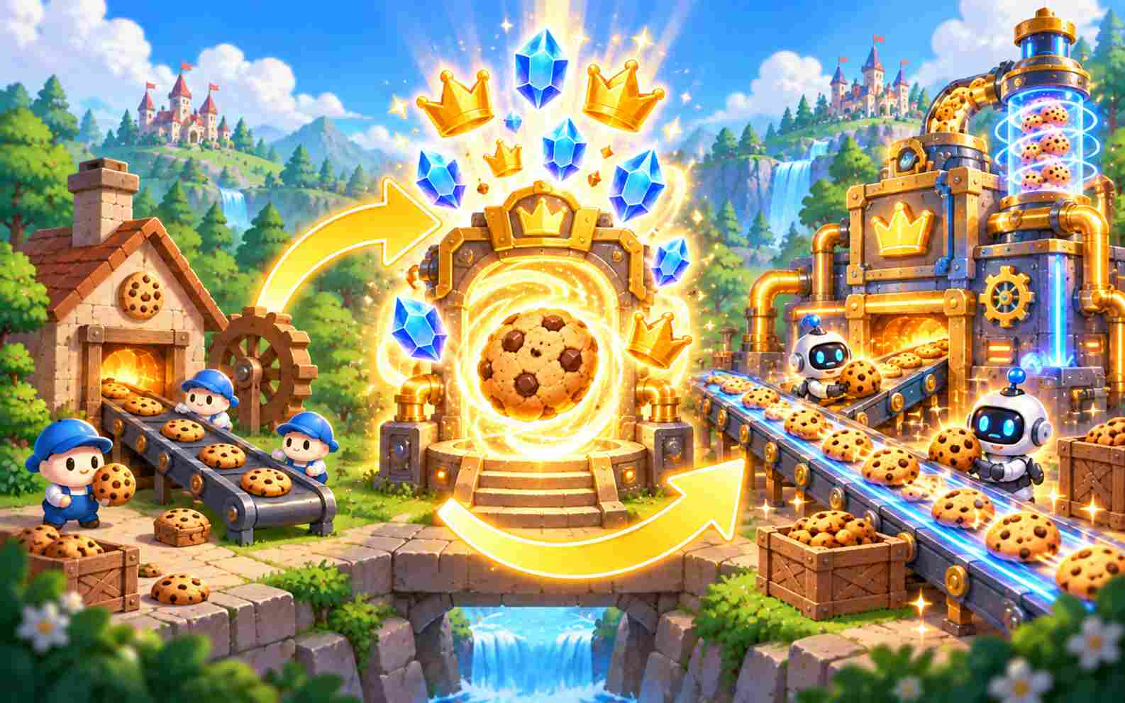 Prestige reset exchanging current progress for permanent bonuses