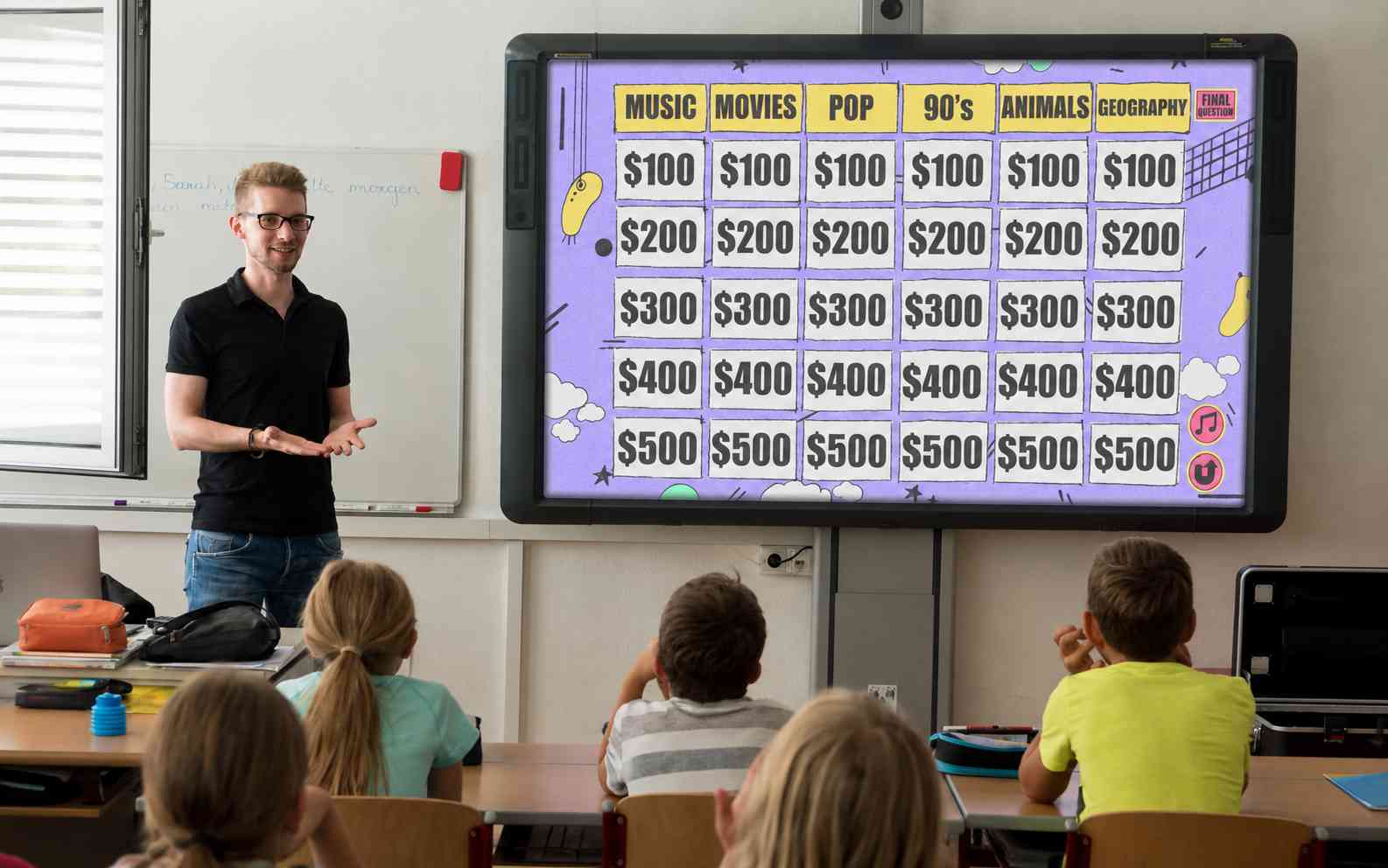 Create classroom review games with SoonLab
