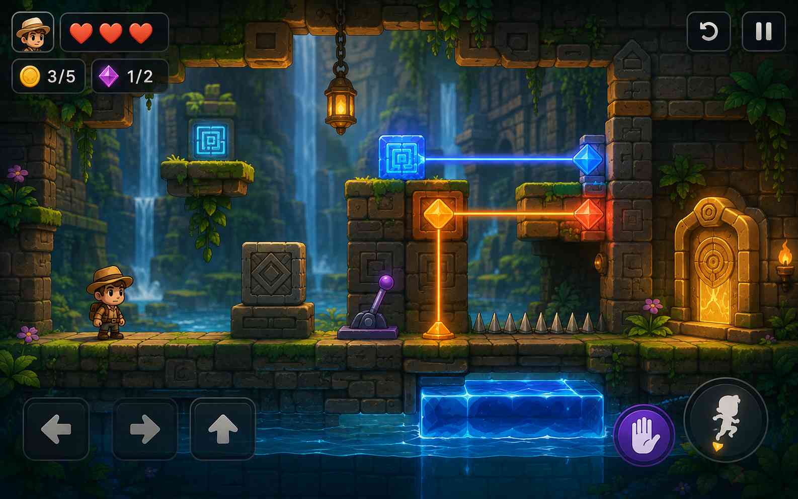 Create puzzle adventures and puzzle platformers