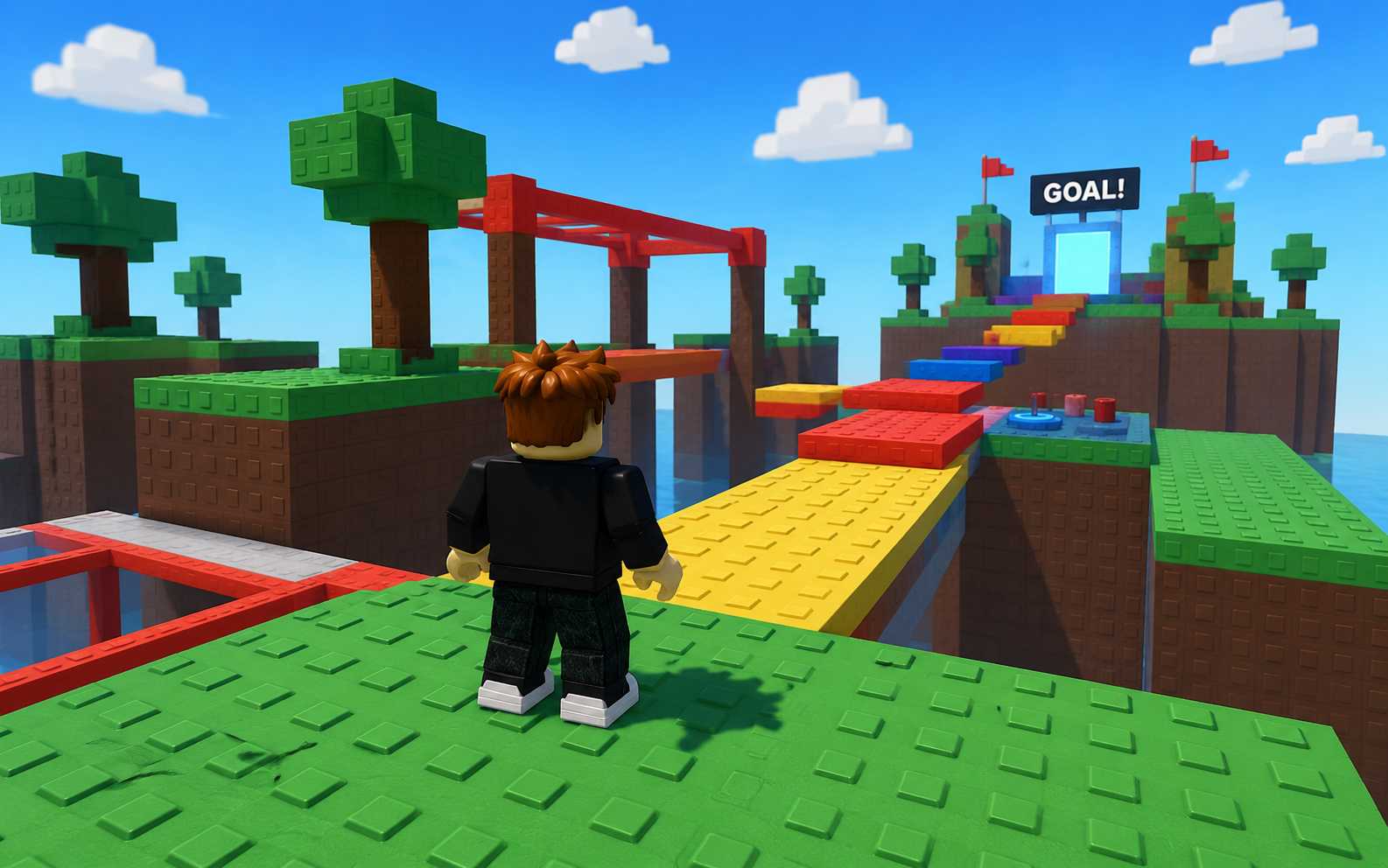 Create a Roblox-style browser game with AI