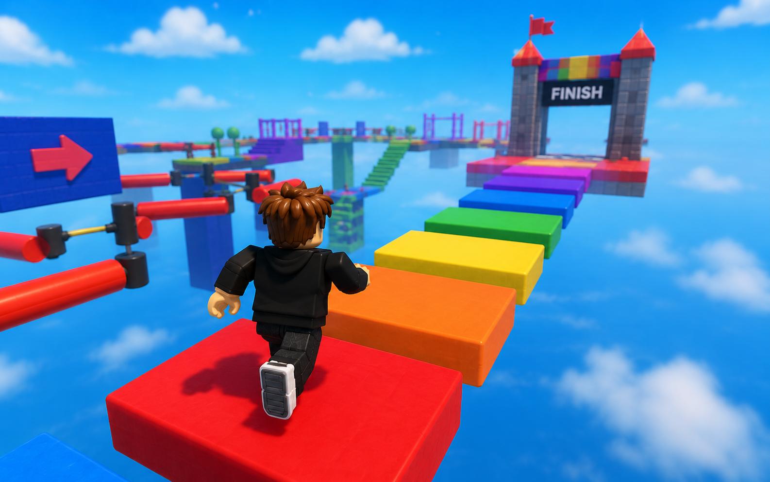 Create an obby Roblox-style game