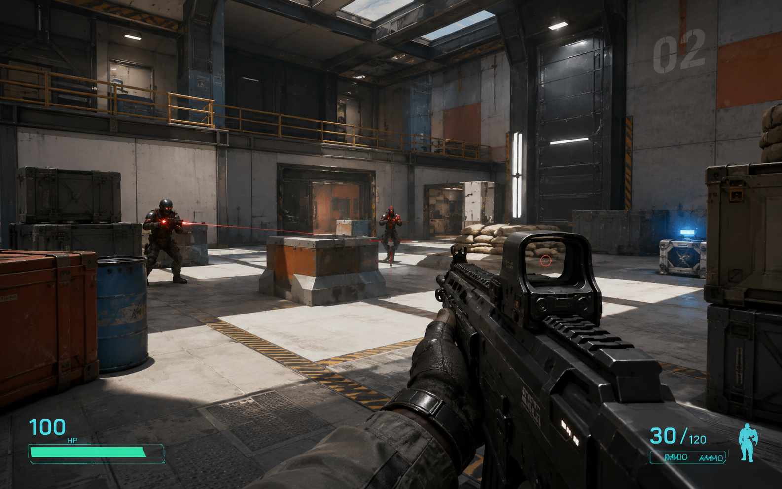 Create a simple first-person shooter prototype