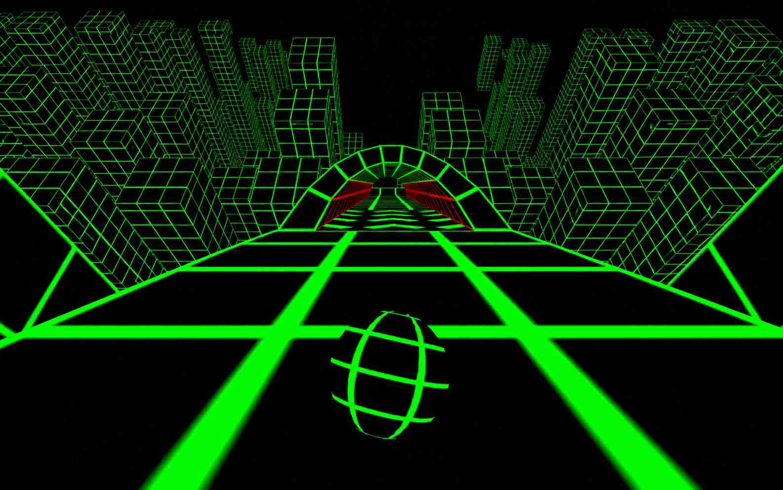 Slope Tunnel rolling ball game