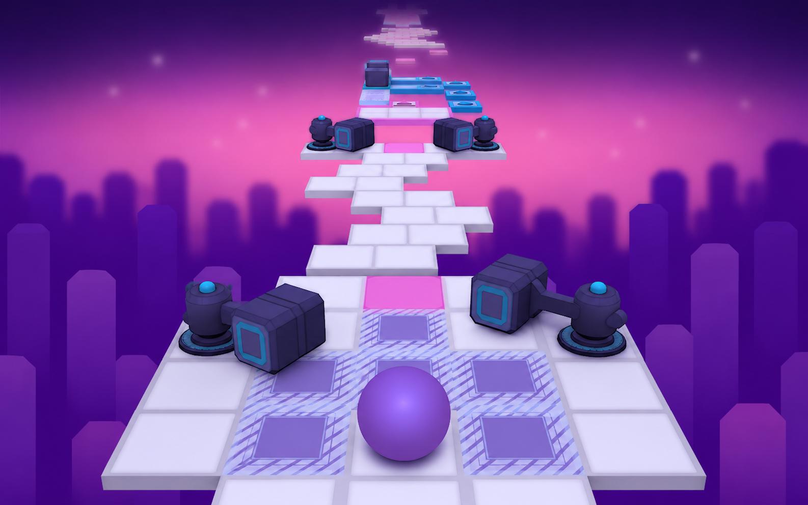 Rolling Sky 3D rolling ball obstacle game
