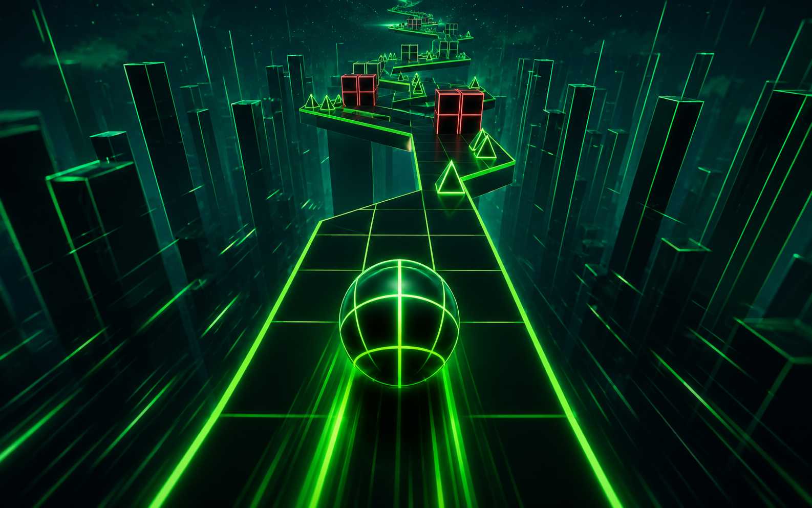 Simple steering controls in a game like Slope