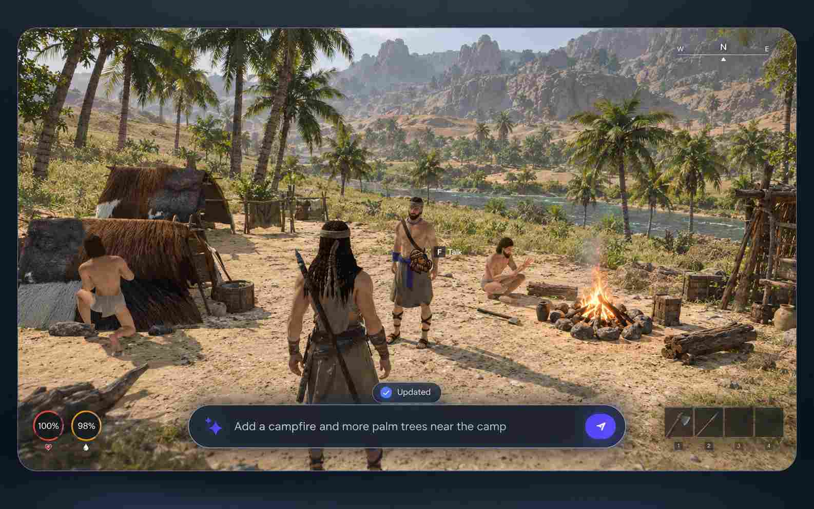 Creating a survival game from a prompt with SoonLab