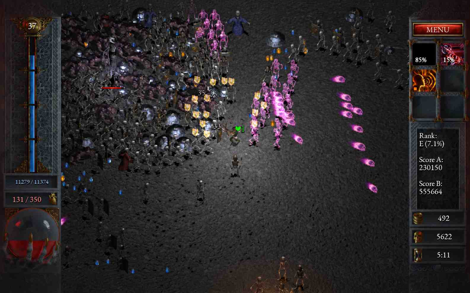 Halls of Torment dark fantasy horde survival combat