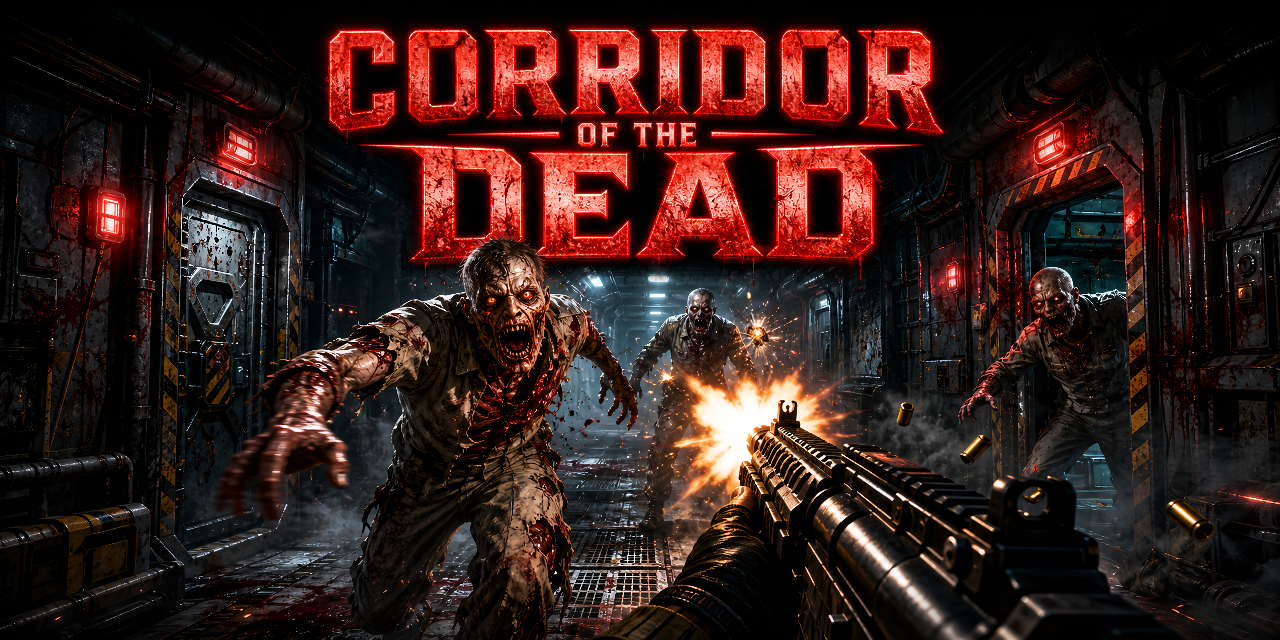Corridor of the Dead horror game made with SoonLab