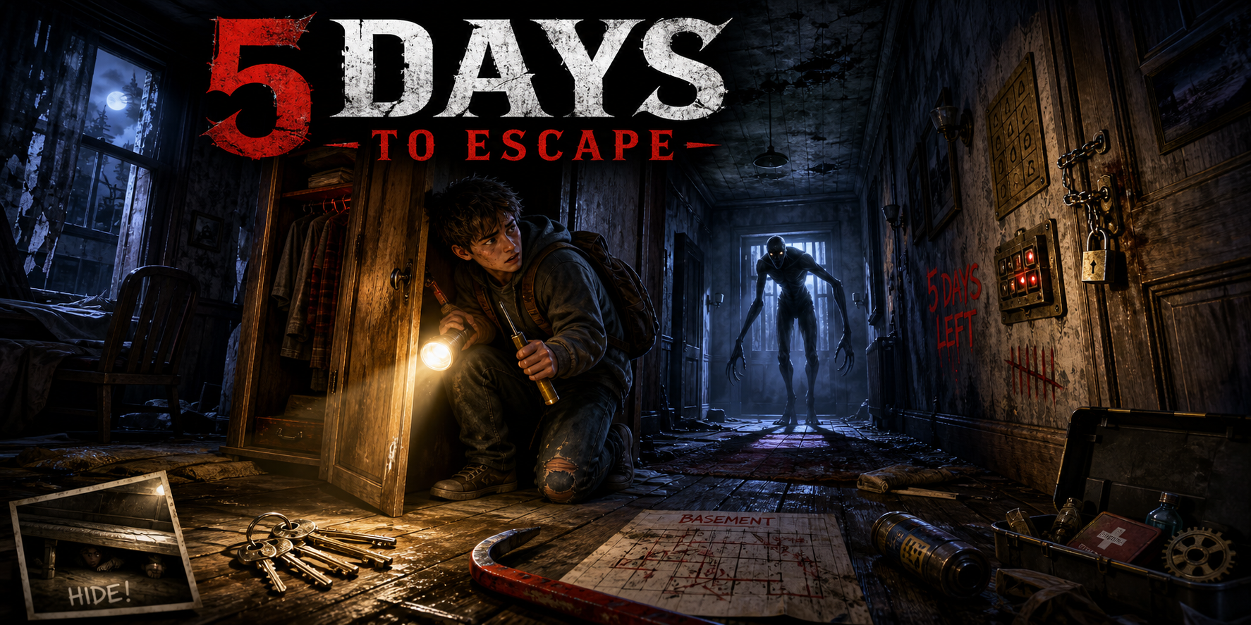 3D mobile horror escape game made with SoonLab