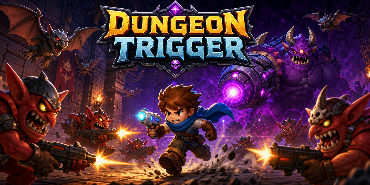 Dungeon Trigger game made with SoonLab's no-code game maker