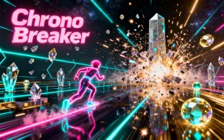 Neon Prism Shatter Rush